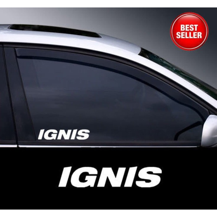 sticker stiker ignis cutting sticker suzuki ignis panjang 15cm Keren