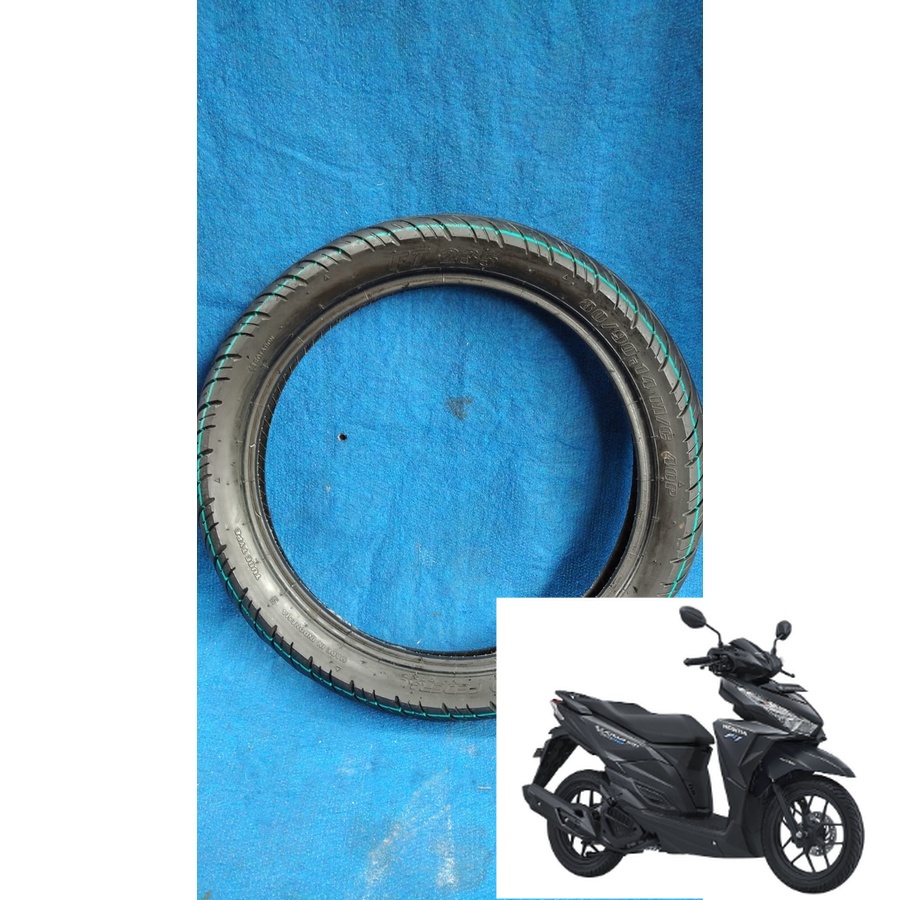 BAN VARIO 150 NON TUBLES DEPAN UKURAN 80/90 RING 14 MERK FEDERAL FT 235 TERJAMIN