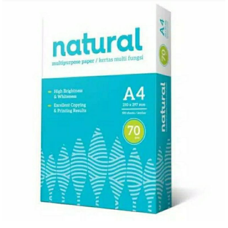 

Kertas HVS A4 70gsm NATURAL