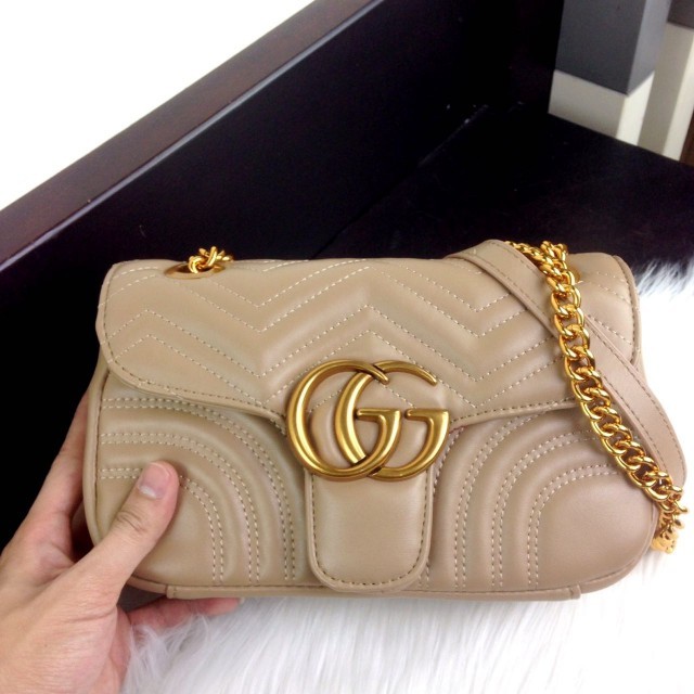 GUCCI Marmont Matelasse Camera Bag SS17