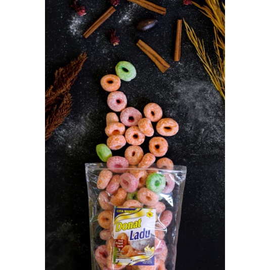 

DONAT LADU/CITA MANDIRI/CAMILAN/SNACK/OLEH - OLEH