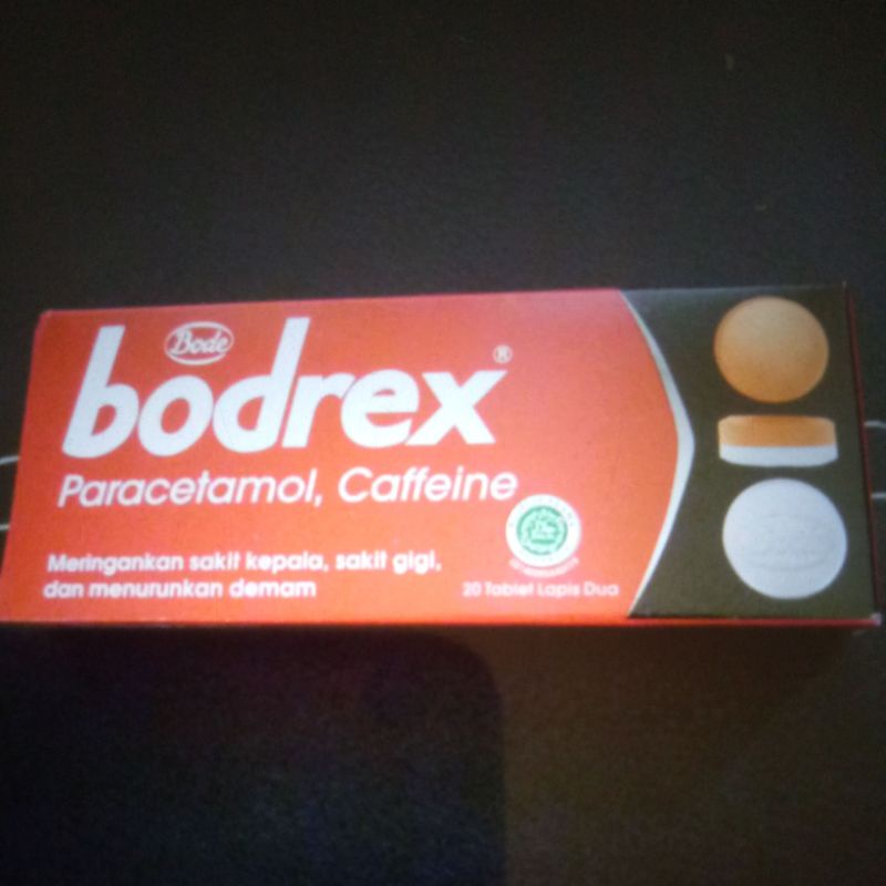 Bodrex Paracetamol Caffeine 20tablet