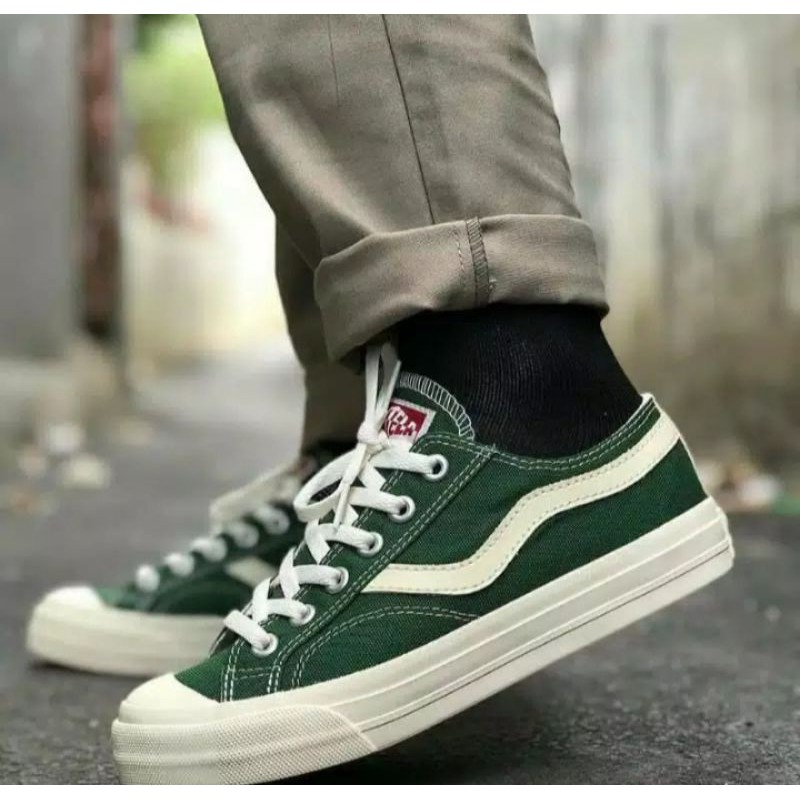 VENTELA PUBLIC LOW DARK GREEN/ventela public/ventela original/sepatu ventela original/sepatuventela