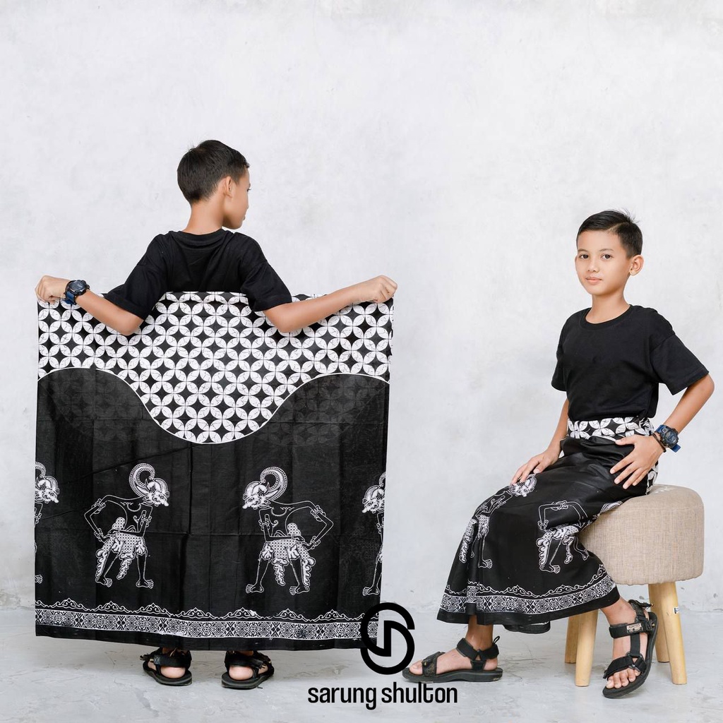 SARUNG ANAK TANGGUNG MOTIF BENOWO SARUNG BATIK ANAK SARUNG SD SMP SEDERAJAT SARUNG SANTRI PEKALONGAN