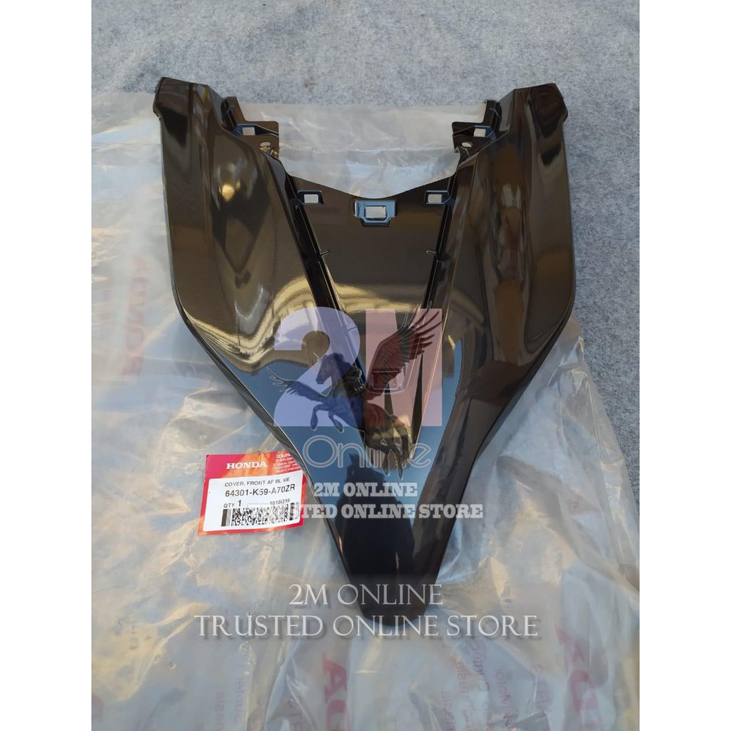 Mdr COVER FRONT PANEL DEPAN NEW VARIO 150 BLACK METALC AHM 64301-K59-A70ZR