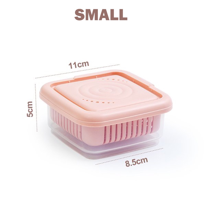 ☛TK☚ DC001 Food Container Kotak Tempat Makan Toples Plastik Penyimpanan