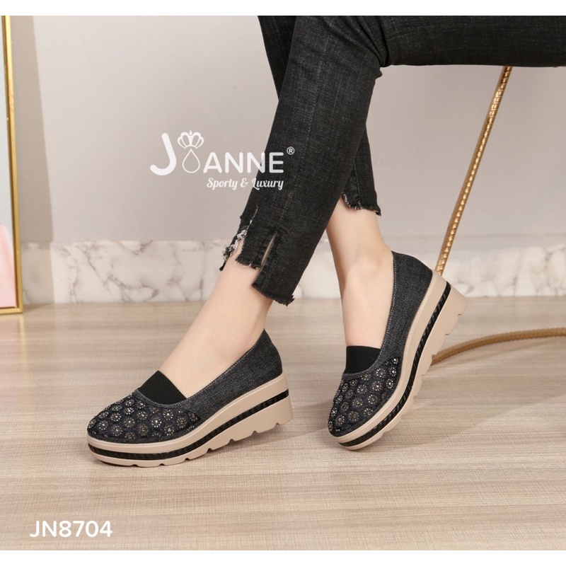 JOANNE Sepatu Wedges Shoes JN8704 [ORIGINAL BRAND]