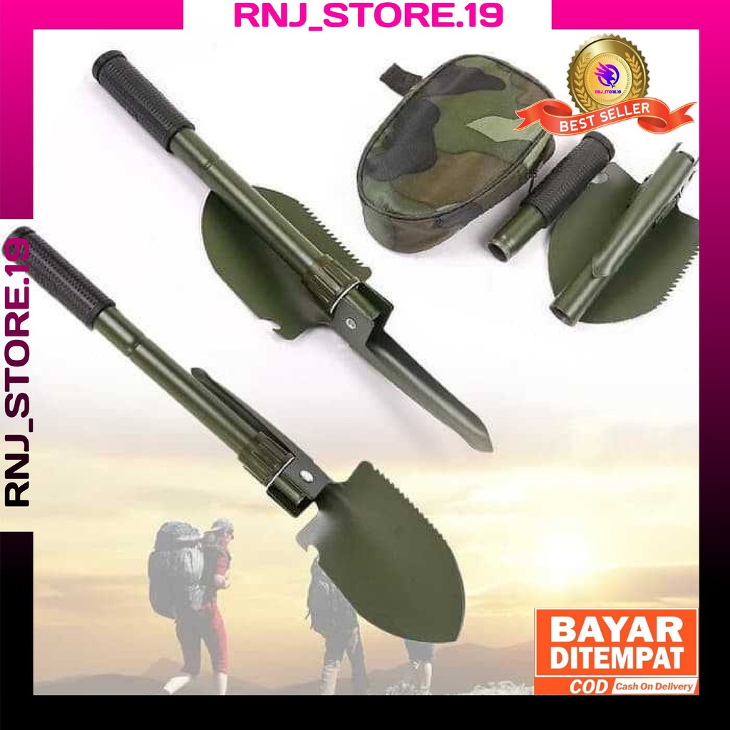 Cangkul & Sekop Lipat Portable