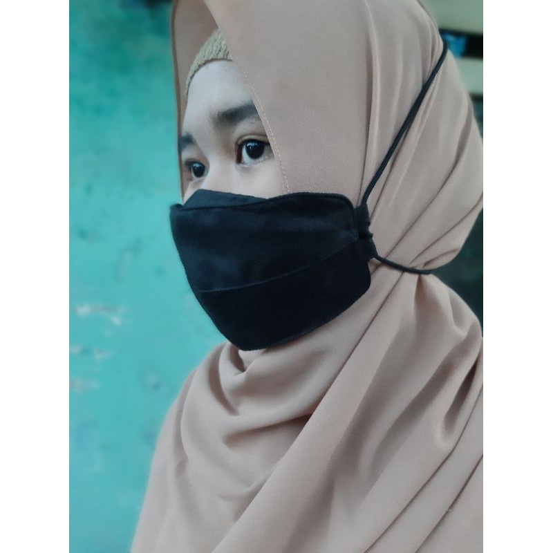 Ready Masker Kain 3D Stopper 3Ply Headloop