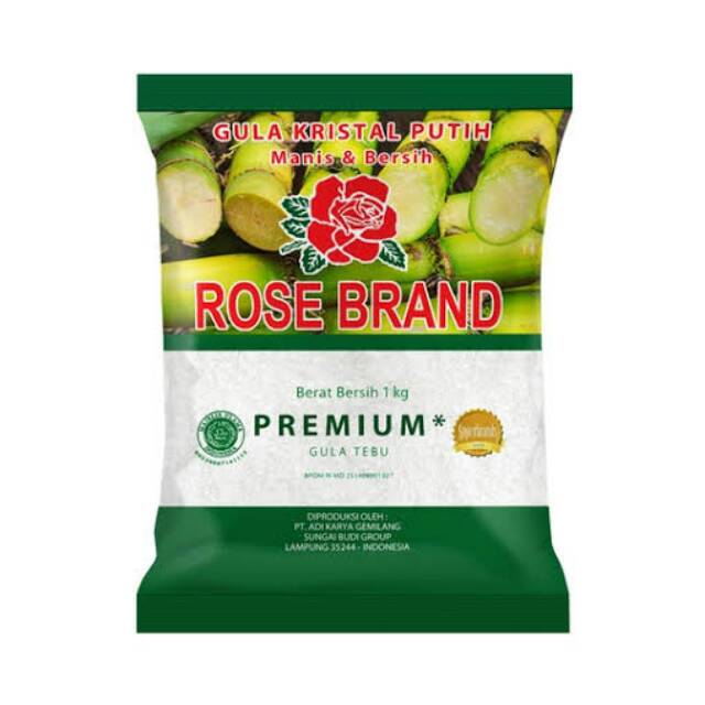 

Gula rosebrand. Gula murah. Kemasan. Premium