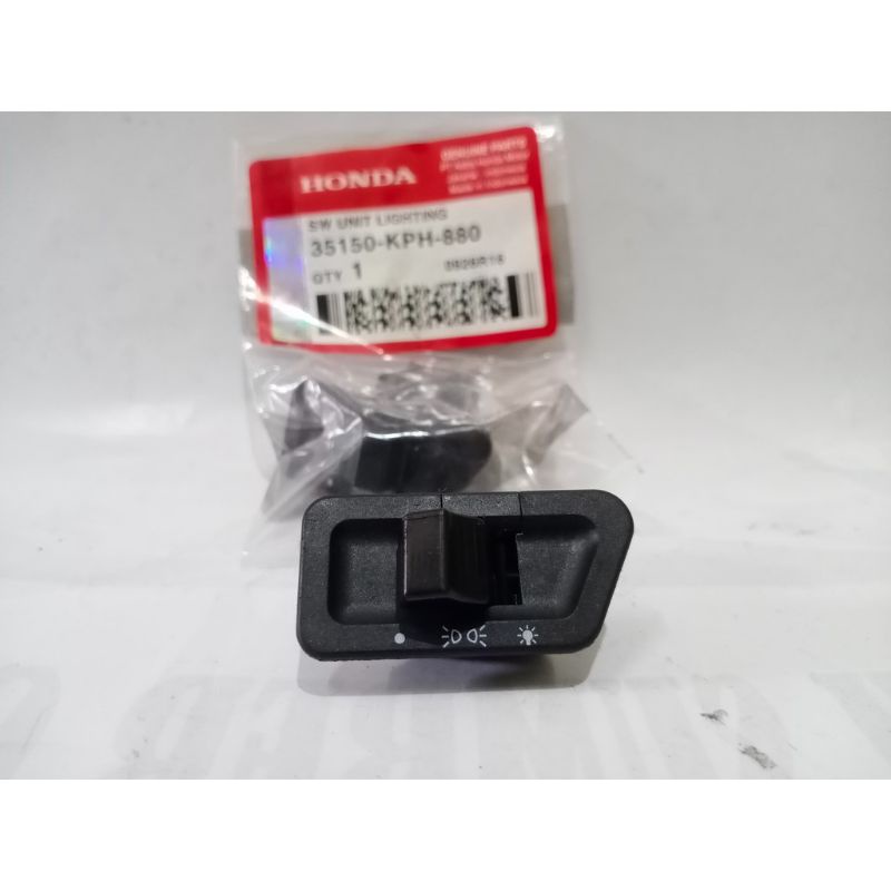 TOMBOL SAKLAR LAMPU HONDA KHARISMA 35150-KPH-880