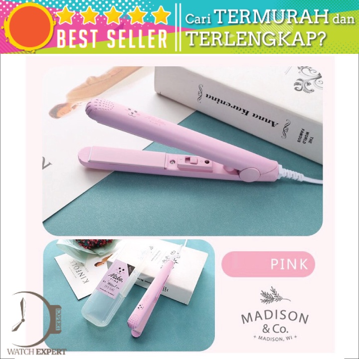 Bisa COD Catok Pelurus Rambut Hair Straightening Heating - Taffware YIBER YB21