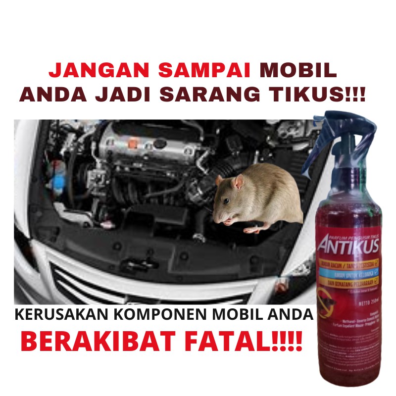 [BISA COD] PEMBASMI TIKUS/PEMBASMI TIKUS TANPA RACUN/PEMBASMI TIKUS ALAMI ANTI KARAT 100ML