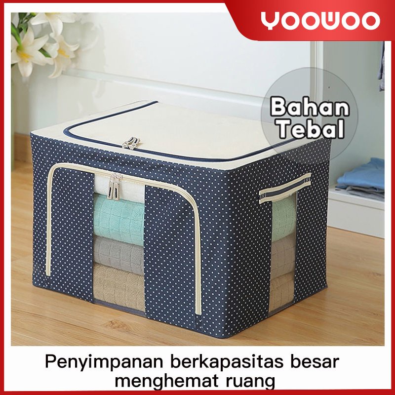 72L lemari pakaian / box pakaian serbaguna / tempat penyimpanan baju/ tempat baju lipat