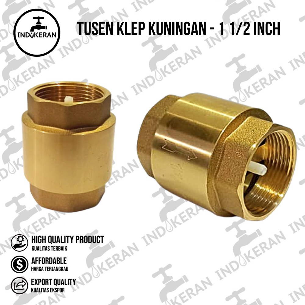 INDOKERAN - Tusen Klep Kuningan - 1 1/2 Inch