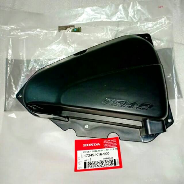 Cover Tutup Box Filter Udara Beat Scoopy Vario 110 PGM Fi K16 Original AHM