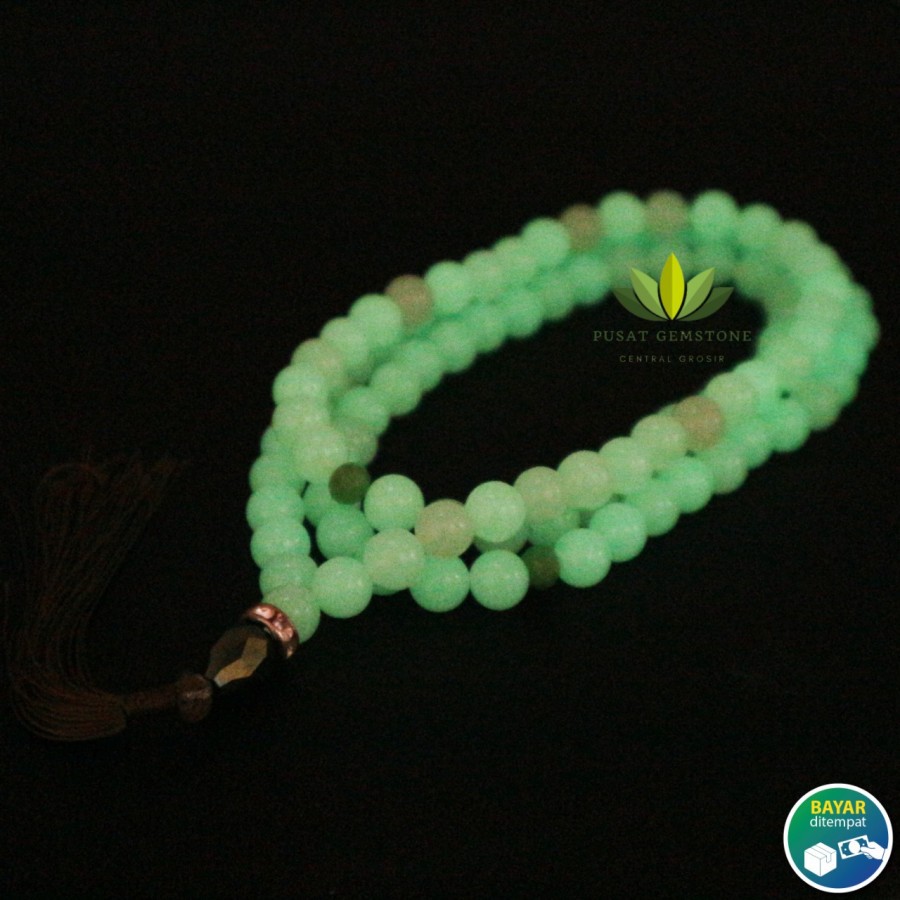 Tasbih Fosfor Natural Jaminan Menyala Dalam Gelap