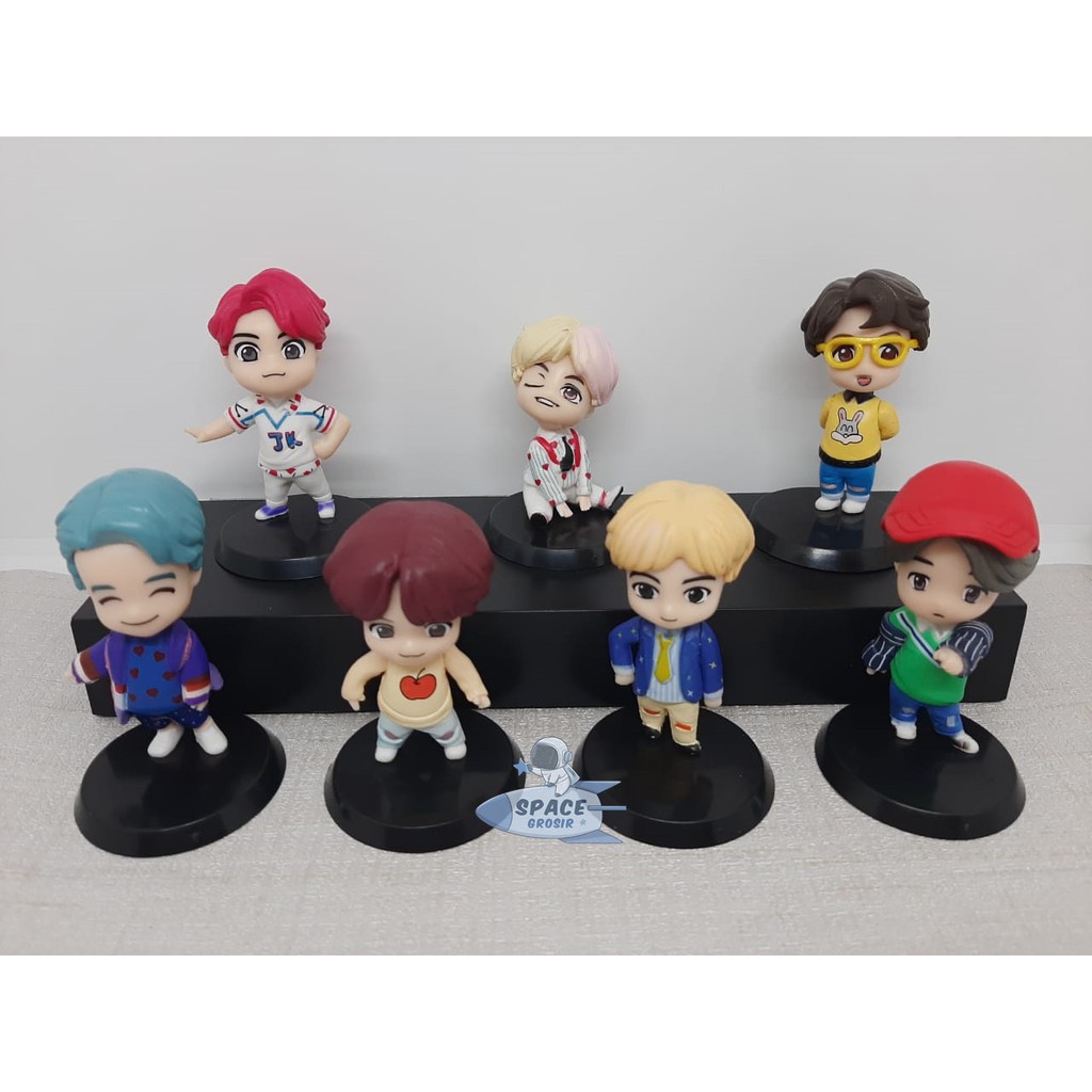 Action Figure BTS Army KWS SET 7 pcs ALL MEMBER V Jimin SUGA Jin RM Hope Jung kook