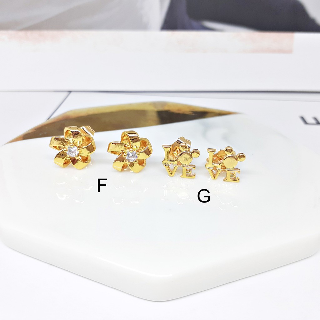 Anting Gold Xuping Model Persis Emas Asli - BE288