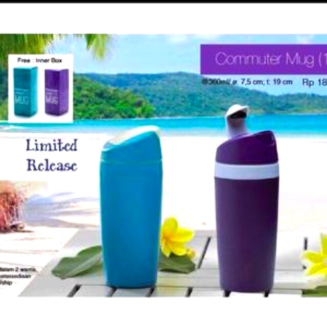 Botol minum tupperware Commuter mug