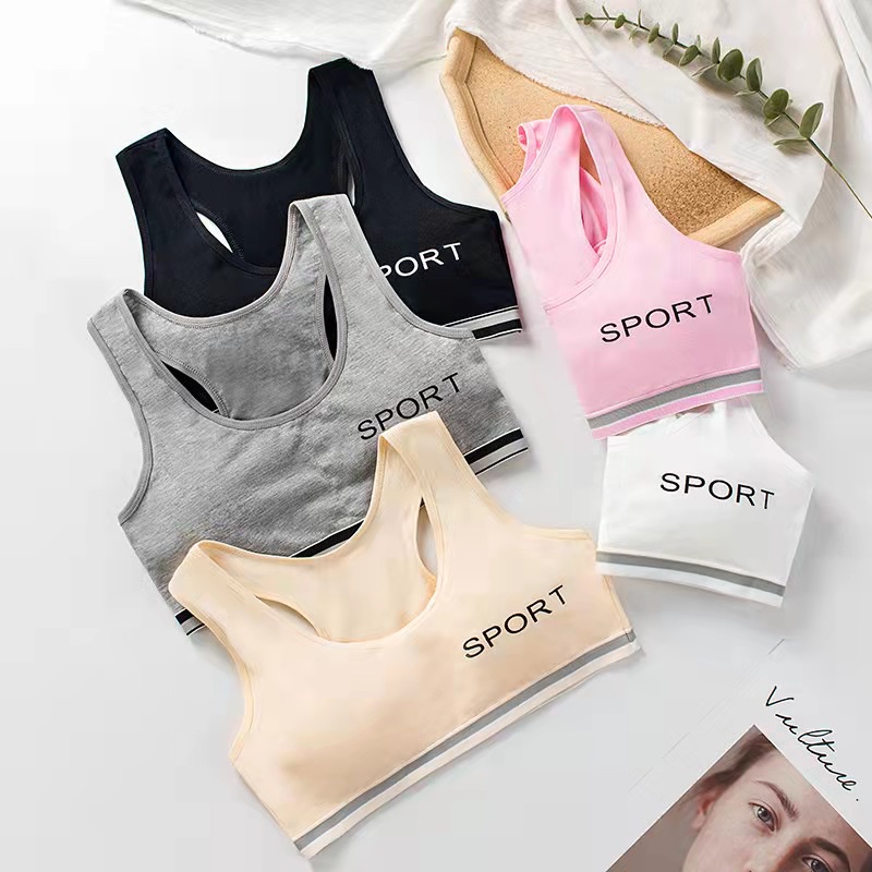 Bra Sport Anak Perempuan Fashion Import - Bra Sport Remaja Pakaian Dalam Miniset