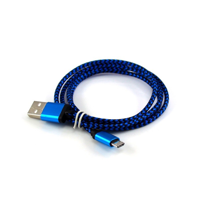 (PROMO TERMURAH) Kabel USB Micro Snake Skin Edition Panjang 1 Meter