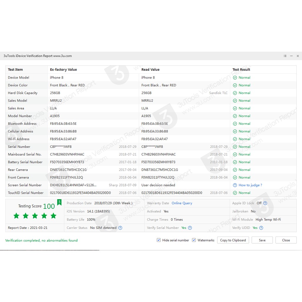 8 256GB GSM LTE 4G NEW BARU All Sim Silent Fullset Original Mulus100% 3utools All Green (Garansi 1 Tahun)-8