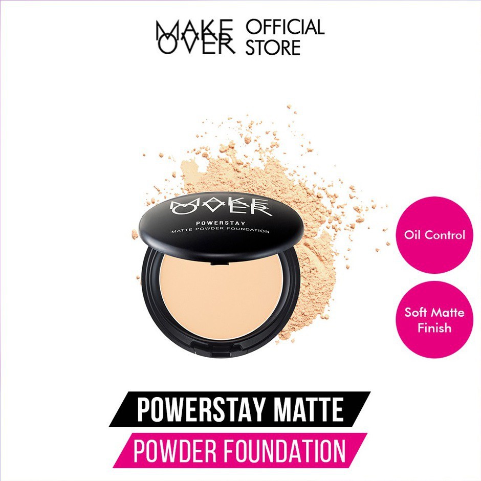 MAKE OVER POWERSTAY MATTE POWDER FOUNDATION 12GR