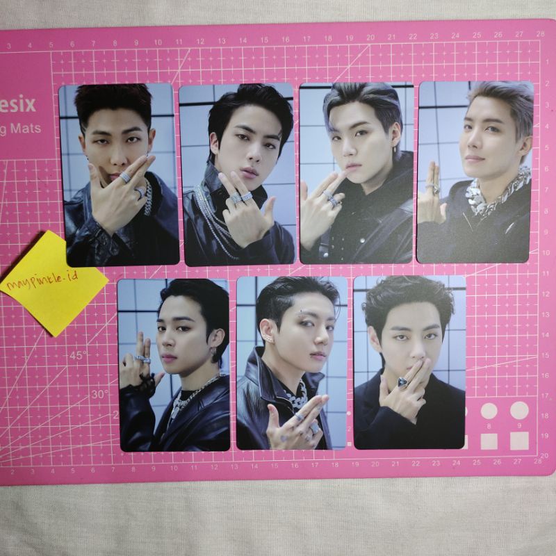 PC Photocard Official BTS Proof Standard Std Standar Set OT7 (Dapet 7 PC) NAMJOON RM SEOKJIN JIN YOO