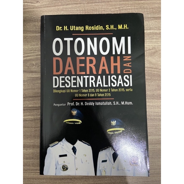 

BUKU OTONOMI DAERAH DAN DESENTRALISASI