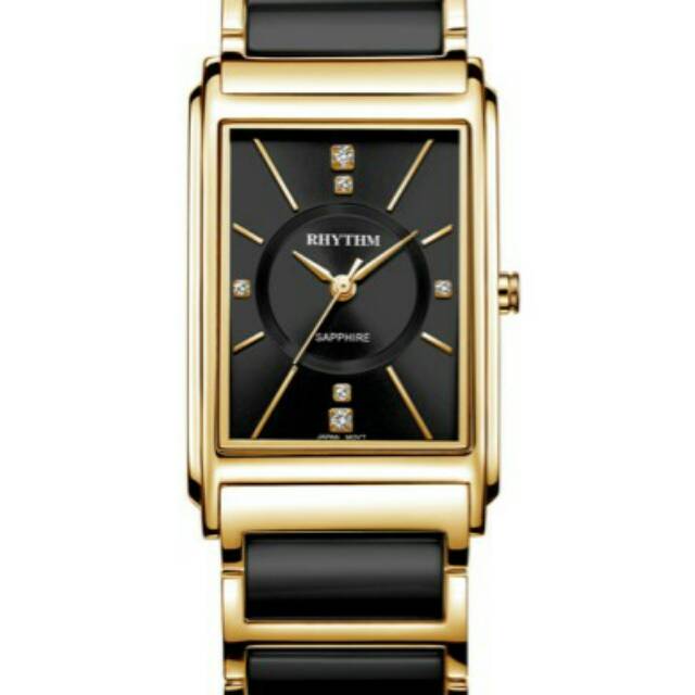 RHYTHM F1211T 05 Gold Sapphire Ceramic ORIGINAL
