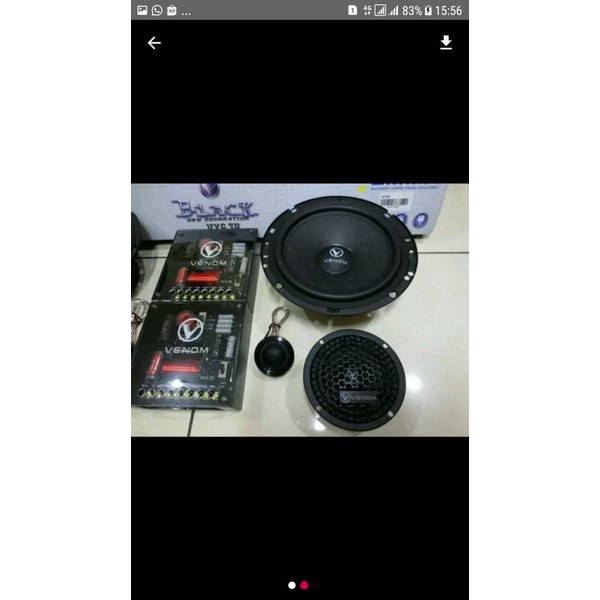 Turun Harga  Venom 3 way Venom VX 6.3 B Black Murah gurih Nyooyyy