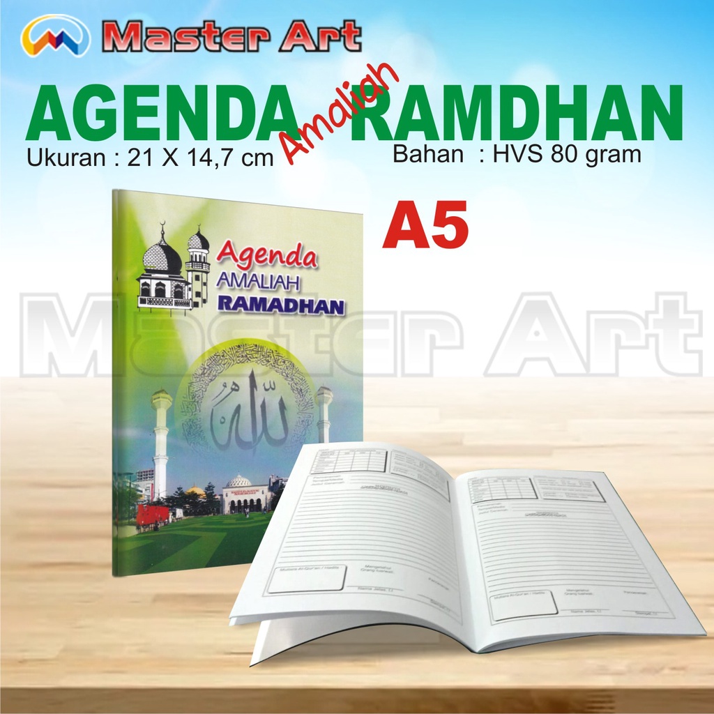 

Buku Agenda Ramadhan Bahan HVS