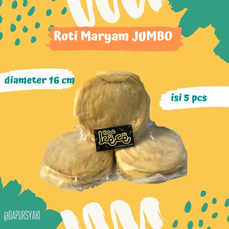 

roti maryam jumbo