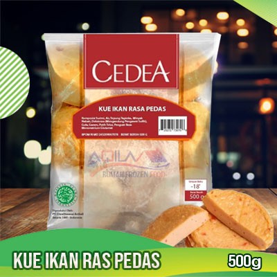 

CEDEA Kue Ikan Rasa Pedas | Kemasan 500g