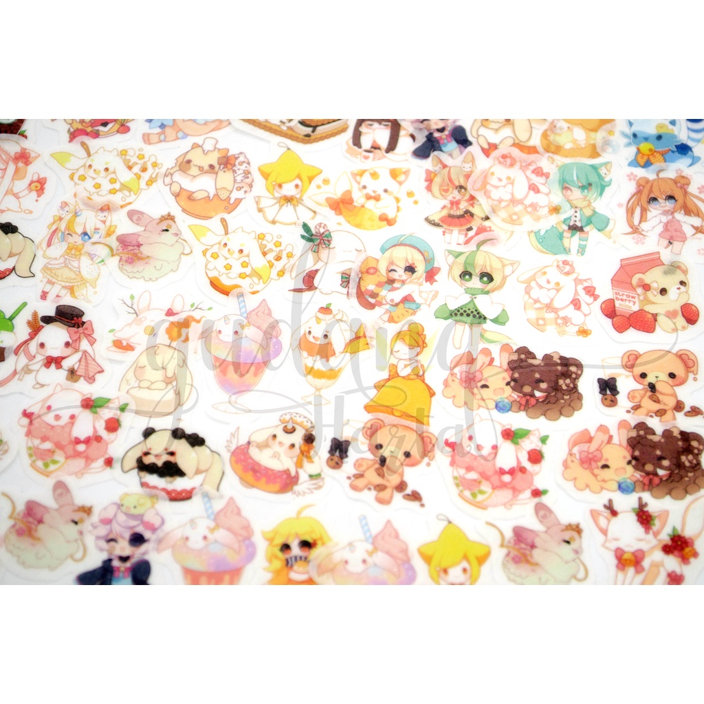 Stiker Washi Sweet Princess Sticker Motif Tuan Putri DIY GH 303743