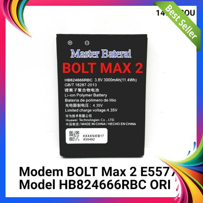 BATERAI HUAWEI BOLT MAX 2 E5577 MODEM HUAWEI MAX2 CODE 824666RBC ORI
