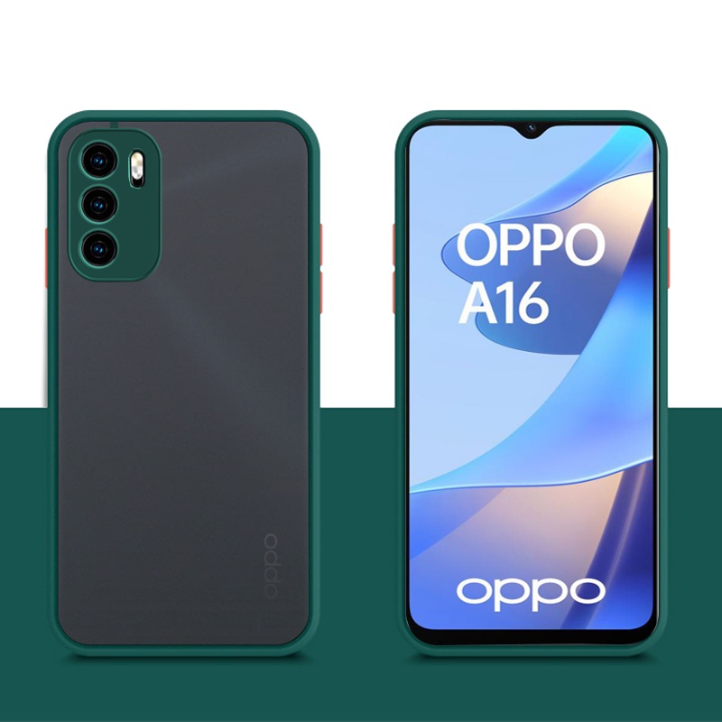 Case OPPO A16 Hard Case AERO Protection Camera Premium Casing