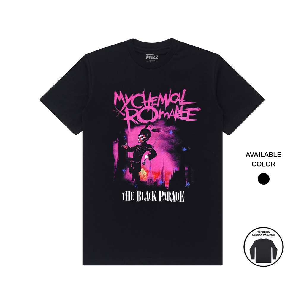 KAOS MUSIK BAND ROCK MY CHEMICAL ROMANCE ORIGINAL T SHIRT BAJU DISTRO MCR PRIA WANITA