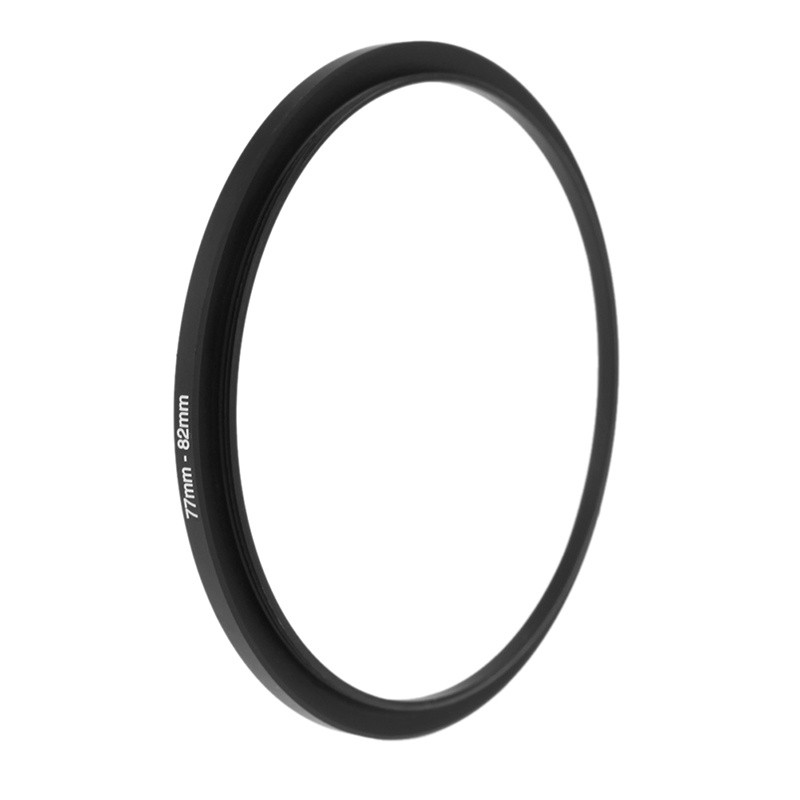 {LUCKID}77mm-82mm 77 to 82 Step Up Ring Filter Stepping Adapter