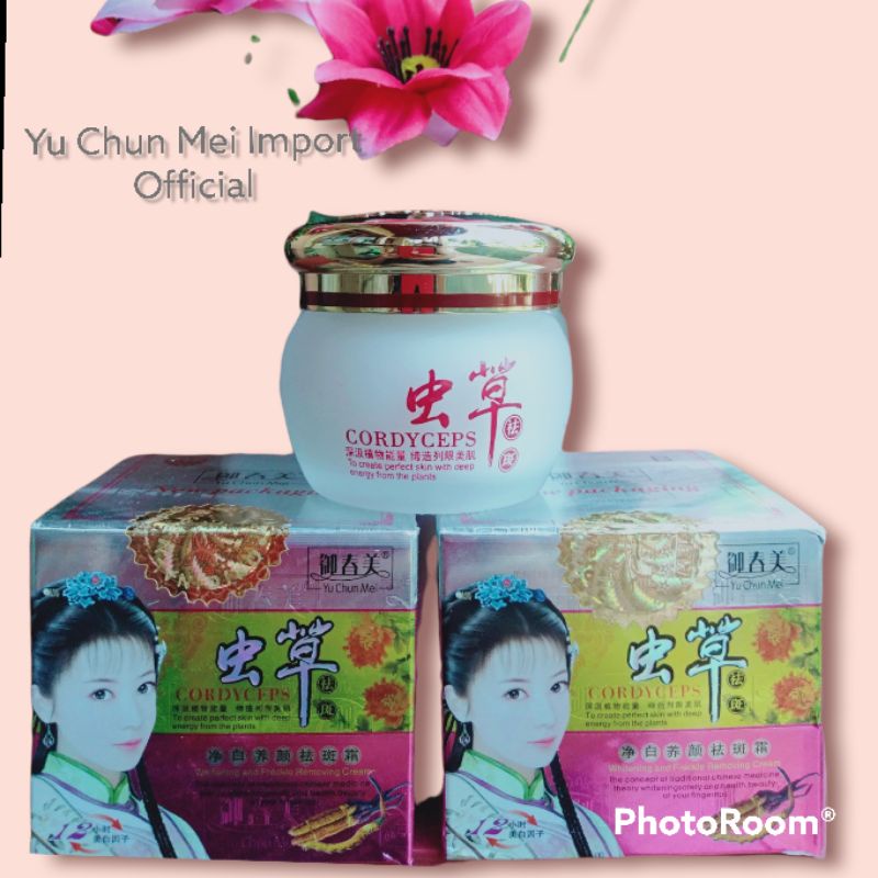 Cream Malam YU CHUN MEI CORDYCEPS Herbal Super Original