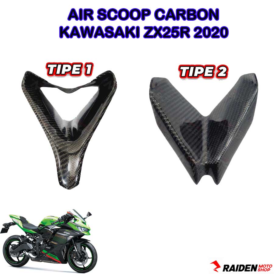 Air Scoop Carbon Kawasaki Ninja ZX25R ZX25 R ZX 25R