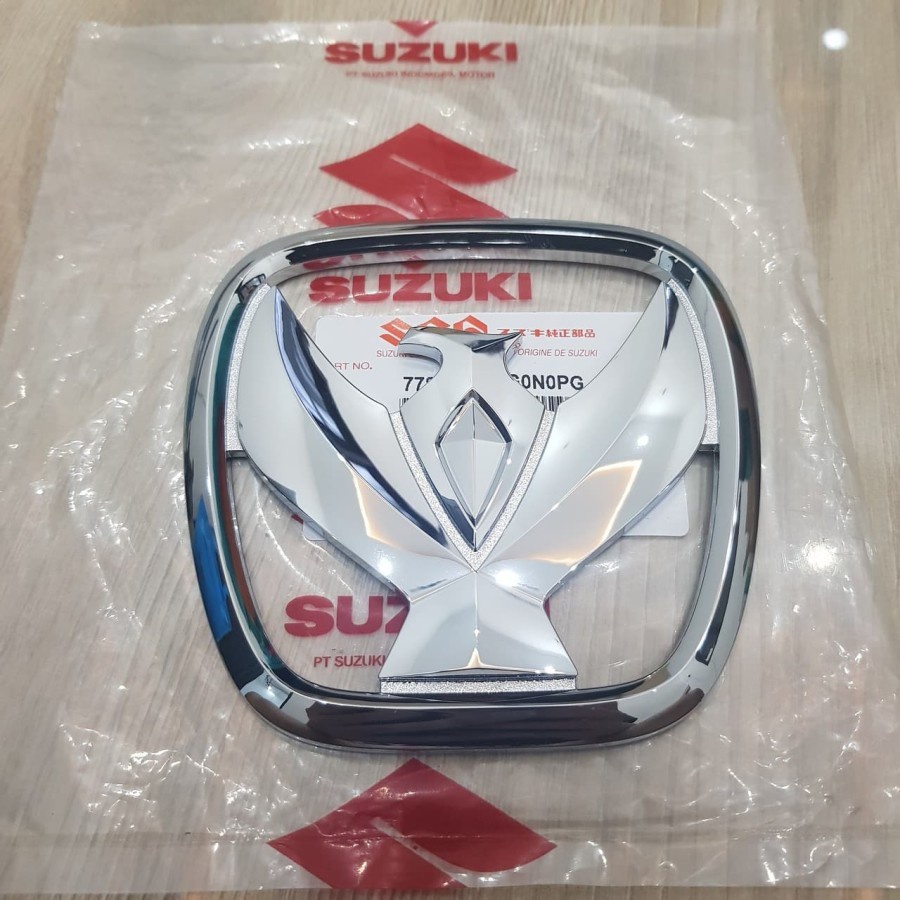 emblem logo grill karimun wagon r logo garuda original sgp