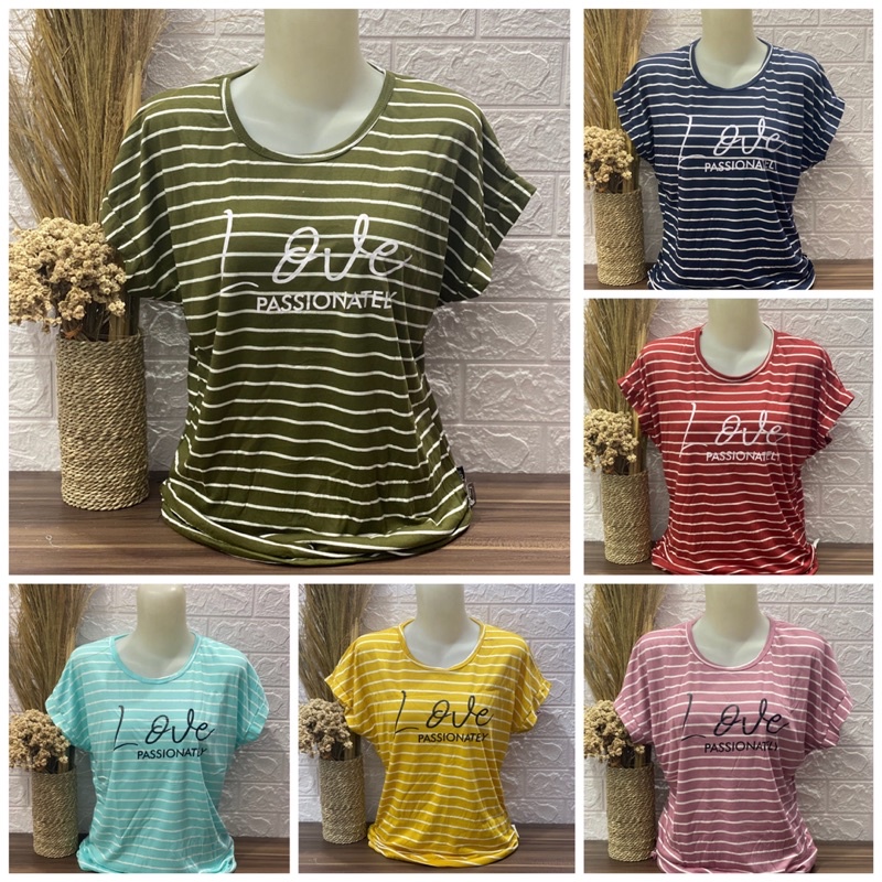 Kaos Salur Sablon Wanita Jumbo Kaos Salur Tulisan Sablon