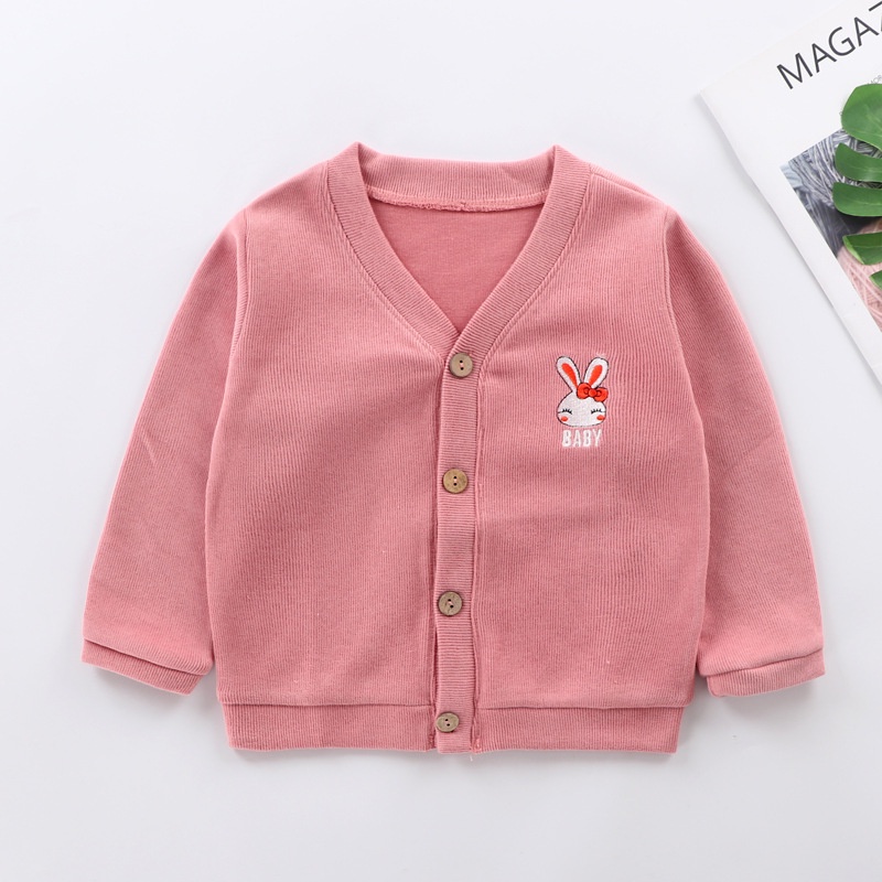 Jaket Baseball Bayi Balita Jaket Tebal Anak Laki Laki Perempuan Jaket Bisbol Bayi Tebal Lembut Jaket Anak Kancing Sweater Jaket Baju Lengan Panjang Unisex