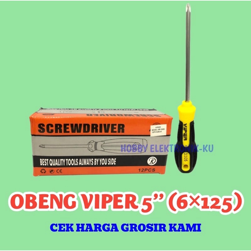 OBENG VIPER 5” 6x125MM