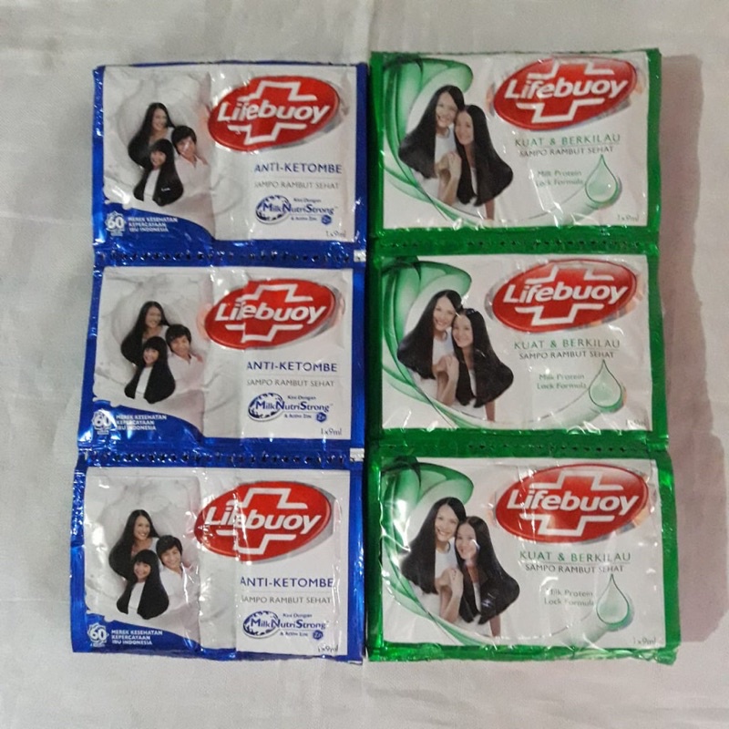 Shampo LIFEBUOY Renceng isi 12 x 9ml