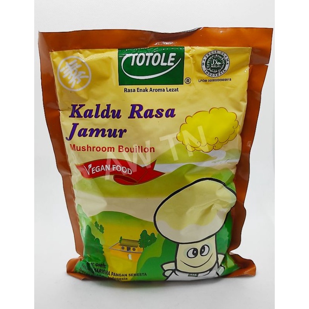 kaldu rasa jamur totole 400gr / totole / kaldu rasa jamur / vegetarian / totole