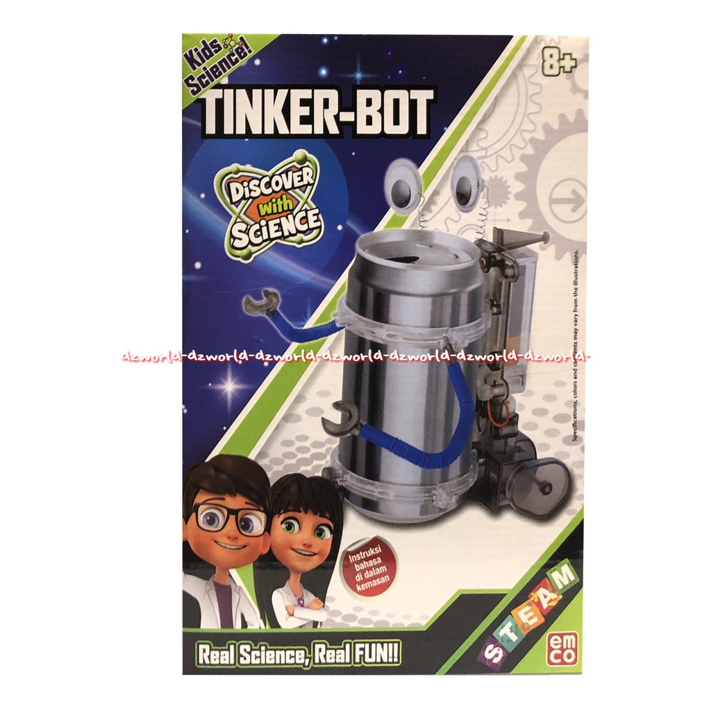 Emco Kids Science Tinker Bott Mainan Science Anak Membuat Robot Emko Sains Sain