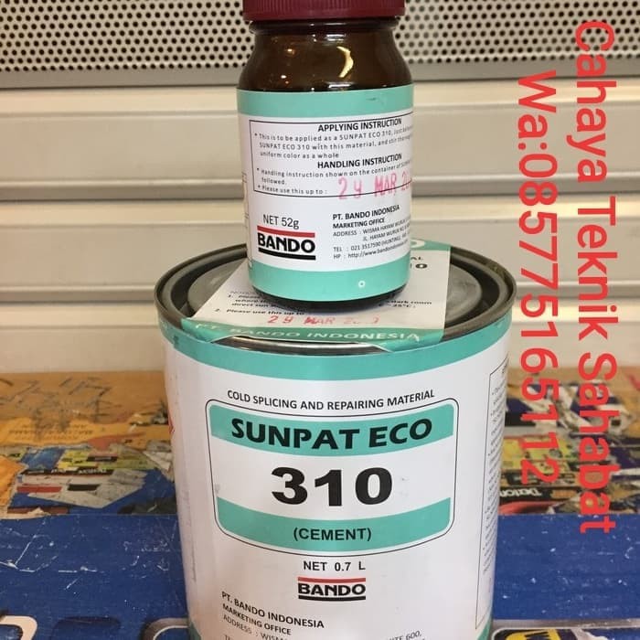 Sunpat eco 310 lem karet bando